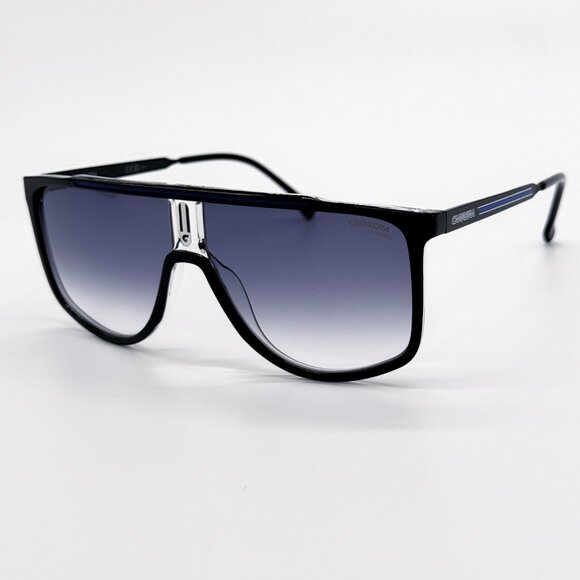 NEW CARRERA 1056/S 0D51 SUNGLASSES MEN BLACK SQUARE EYEWEAR CARRERA - Picture 2 of 8